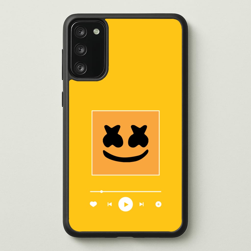 Helmet DJ Album Cover  - Marshmello Phone Case for Galaxy S20