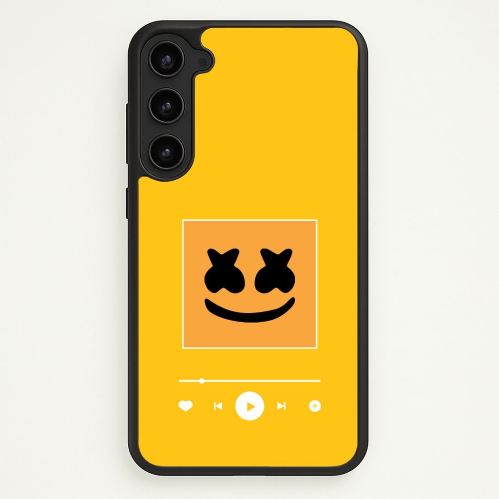 Helmet DJ Album Cover  - Marshmello Phone Case for Galaxy S23 Plus