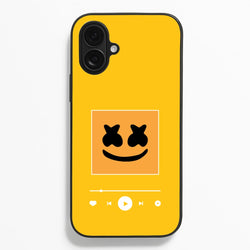 Helmet DJ Album Cover  - Marshmello Phone Case for iPhone 16 Plus