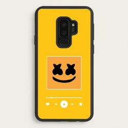 Helmet DJ Album Cover  - Marshmello Phone Case for Galaxy S9 Plus