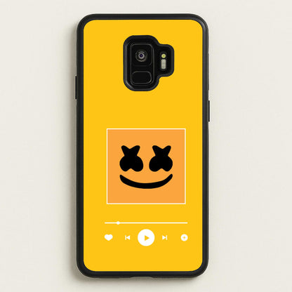 Helmet DJ Album Cover  - Marshmello Phone Case for Galaxy S9