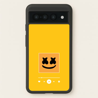Helmet DJ Album Cover  - Marshmello Phone Case for Google Pixel 7 Pro