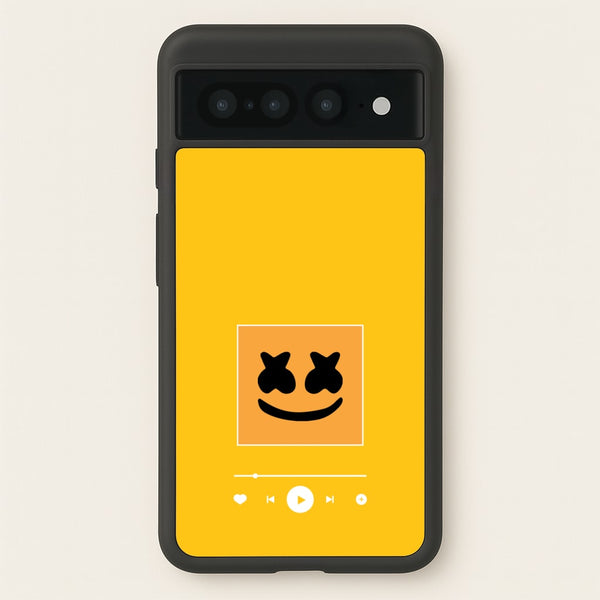 Helmet DJ Album Cover  - Marshmello Phone Case for Google Pixel 7 Pro