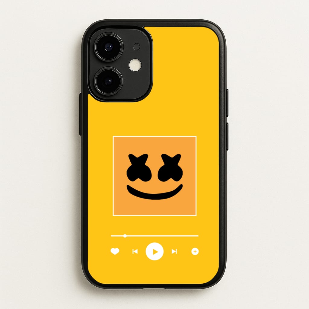 Helmet DJ Album Cover  - Marshmello Phone Case for iPhone 12 / 12 Pro