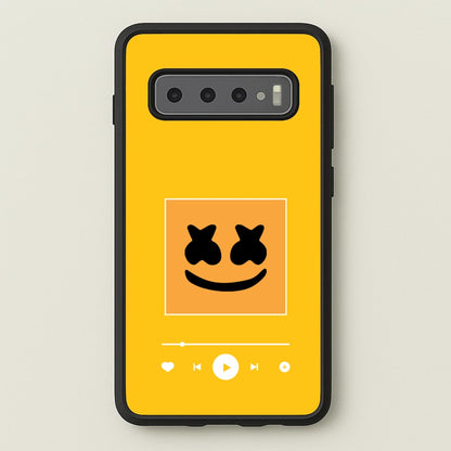 Helmet DJ Album Cover  - Marshmello Phone Case for Galaxy S10 Plus