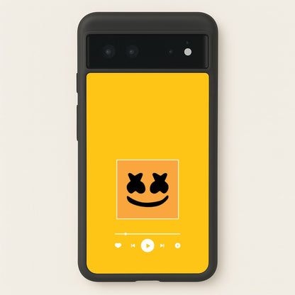 Helmet DJ Album Cover  - Marshmello Phone Case for Google Pixel 6