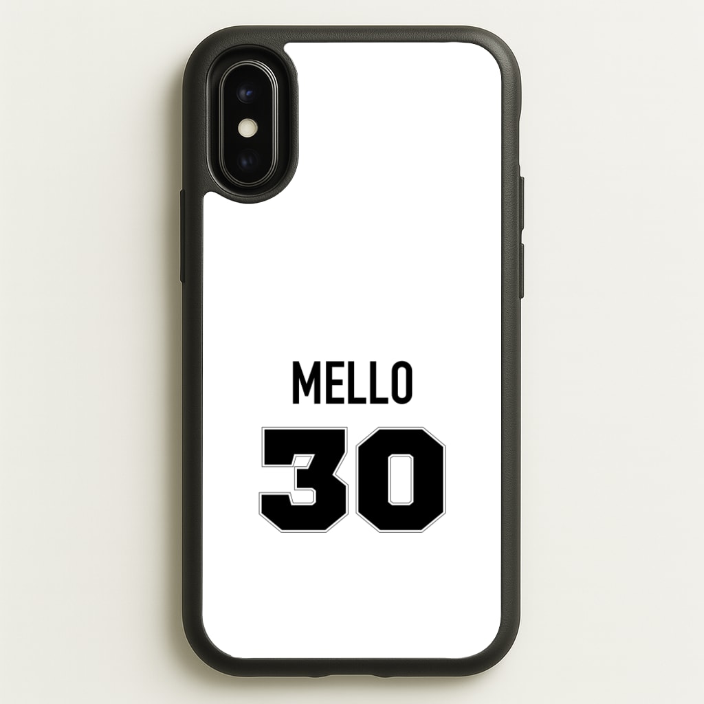 Mello 30   - Marshmello Phone Case for iPhone X / XS