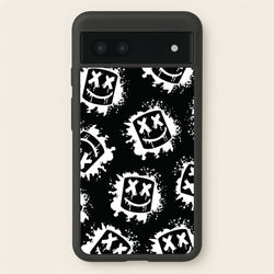Black And White Helmet DJ Pattern  - Marshmello Phone Case for Google Pixel 6a