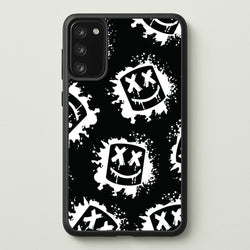 Black And White Helmet DJ Pattern  - Marshmello Phone Case for Galaxy S20