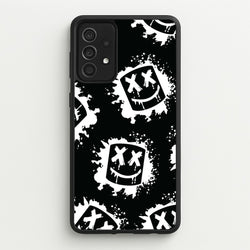 Black And White Helmet DJ Pattern  - Marshmello Phone Case for Galaxy A52 / A52s