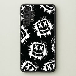 Black And White Helmet DJ Pattern  - Marshmello Phone Case for Galaxy A13