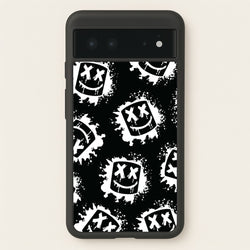 Black And White Helmet DJ Pattern  - Marshmello Phone Case for Google Pixel 6