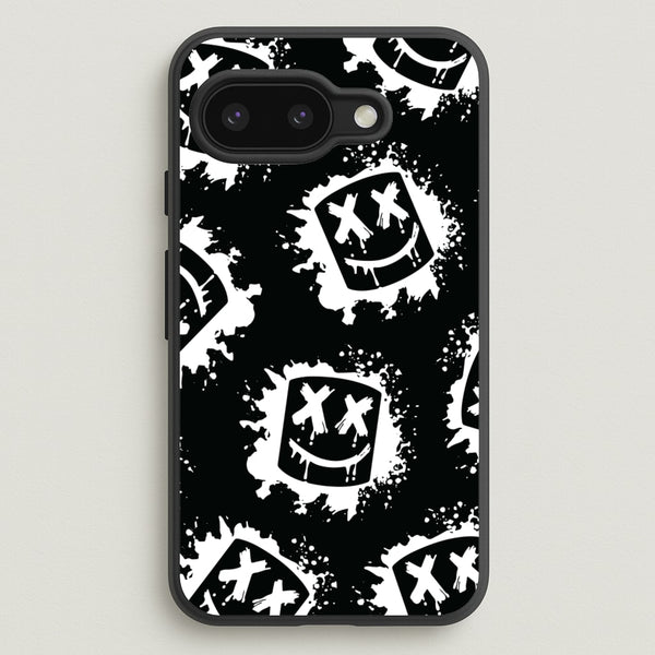 Black And White Helmet DJ Pattern  - Marshmello Phone Case for Google Pixel 9a