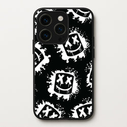 Black And White Helmet DJ Pattern  - Marshmello Phone Case for iPhone 14 Pro Max