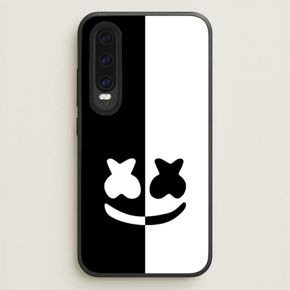 Dual Sides Helmet DJ  - Marshmello Phone Case for Huawei P30