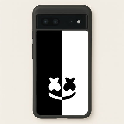Dual Sides Helmet DJ  - Marshmello Phone Case for Google Pixel 7