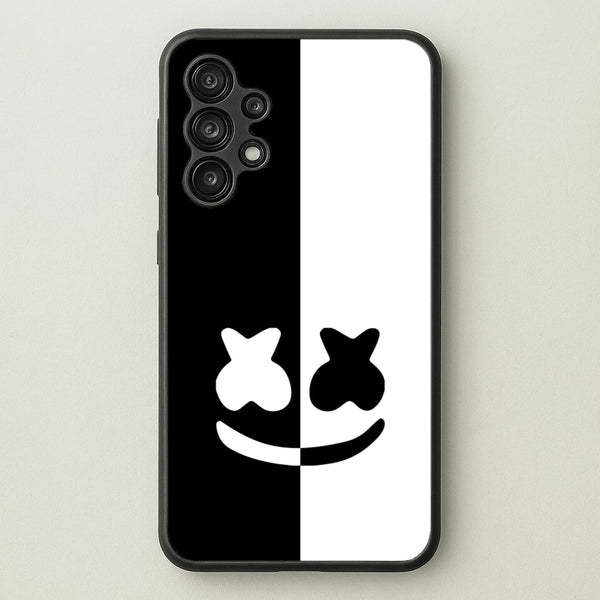 Dual Sides Helmet DJ  - Marshmello Phone Case for Galaxy A13