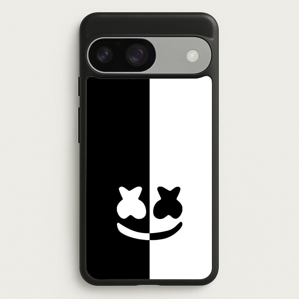 Dual Sides Helmet DJ  - Marshmello Phone Case for Google Pixel 9 / 9 Pro