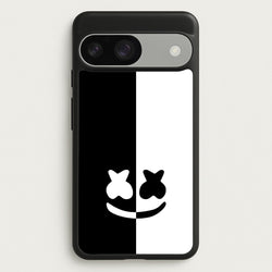 Dual Sides Helmet DJ  - Marshmello Phone Case for Google Pixel 9 / 9 Pro