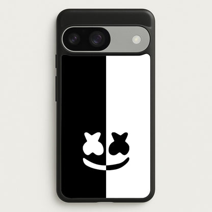Dual Sides Helmet DJ  - Marshmello Phone Case for Google Pixel 9 / 9 Pro