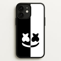 Dual Sides Helmet DJ  - Marshmello Phone Case for iPhone 11