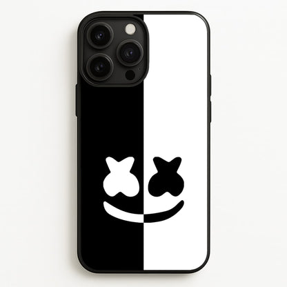 Dual Sides Helmet DJ  - Marshmello Phone Case for iPhone 13 Pro Max
