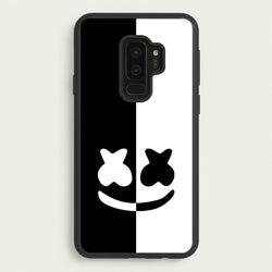 Dual Sides Helmet DJ  - Marshmello Phone Case for Galaxy S9 Plus