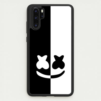 Dual Sides Helmet DJ  - Marshmello Phone Case for Huawei P30 Pro