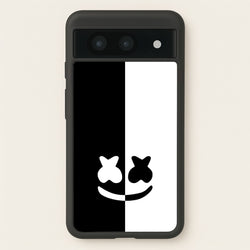 Dual Sides Helmet DJ  - Marshmello Phone Case for Google Pixel 8a