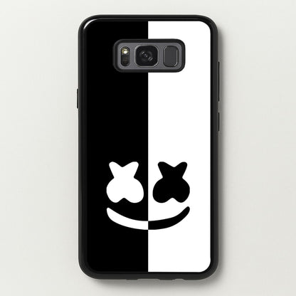 Dual Sides Helmet DJ  - Marshmello Phone Case for Galaxy S8
