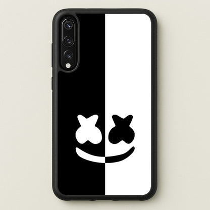 Dual Sides Helmet DJ  - Marshmello Phone Case for Huawei P20 Pro