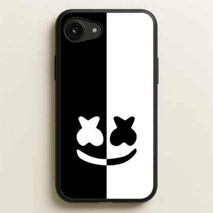 Dual Sides Helmet DJ  - Marshmello Phone Case for iPhone 16e