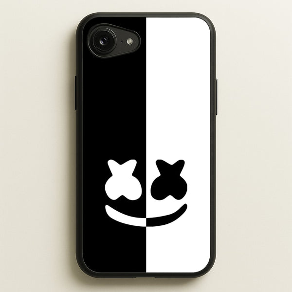 Dual Sides Helmet DJ  - Marshmello Phone Case for iPhone 16e