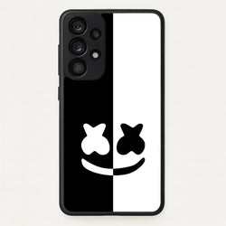Dual Sides Helmet DJ  - Marshmello Phone Case for Galaxy A33