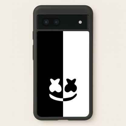 Dual Sides Helmet DJ  - Marshmello Phone Case for Google Pixel 6a