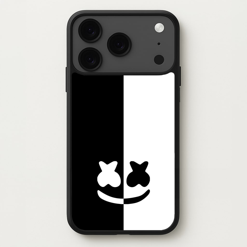 Dual Sides Helmet DJ Phone Case for iPhone 17 Pro Max