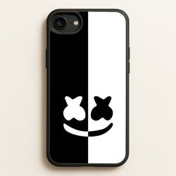 Dual Sides Helmet DJ  - Marshmello Phone Case for iPhone 6 / 7 / 8 / SE
