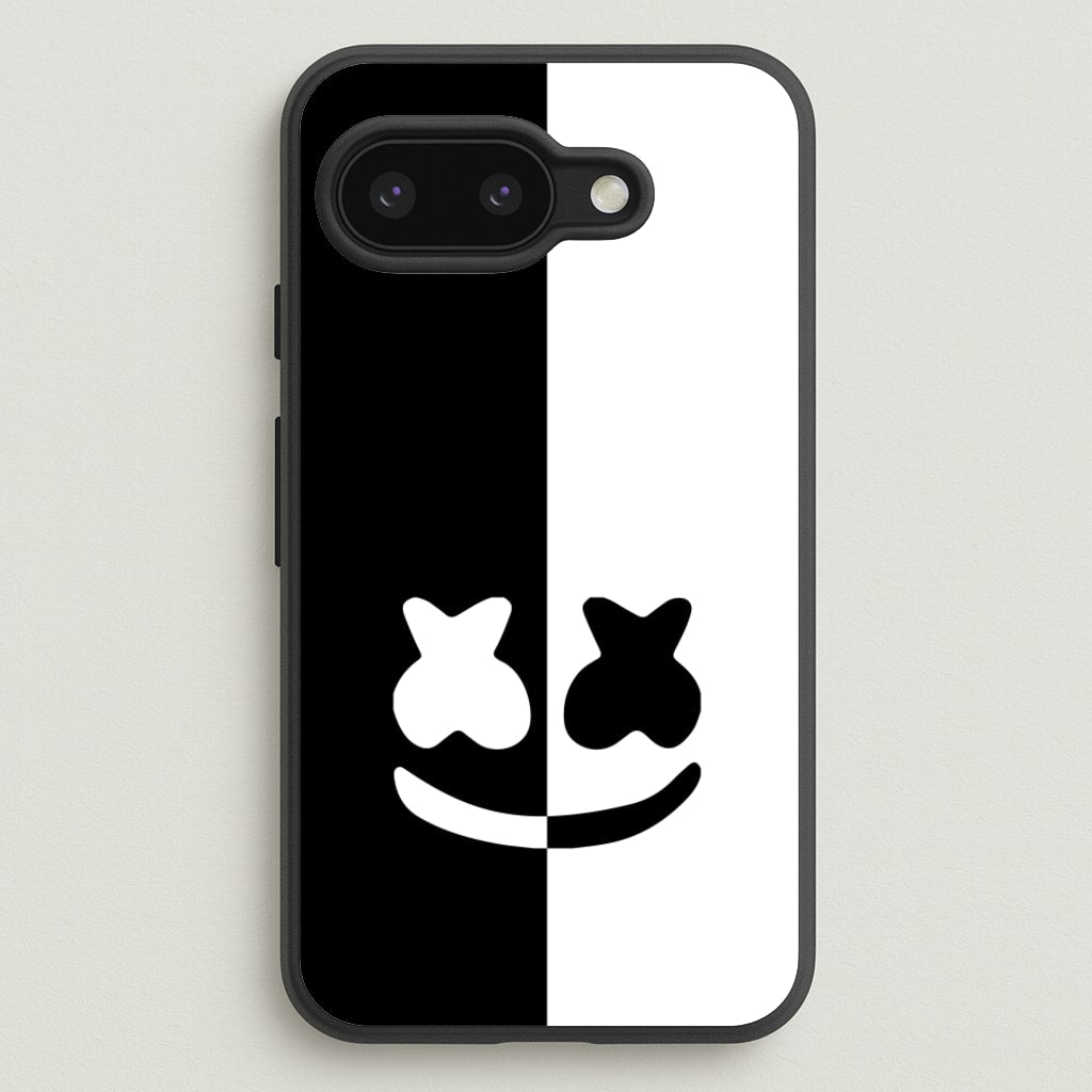 Dual Sides Helmet DJ  - Marshmello Phone Case for Google Pixel 9a