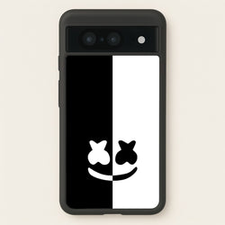 Dual Sides Helmet DJ  - Marshmello Phone Case for Google Pixel 8