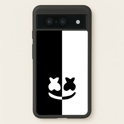 Dual Sides Helmet DJ  - Marshmello Phone Case for Google Pixel 8