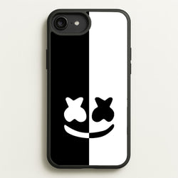 Dual Sides Helmet DJ  - Marshmello Phone Case for iPhone 6 Plus / 7 Plus / 8 Plus