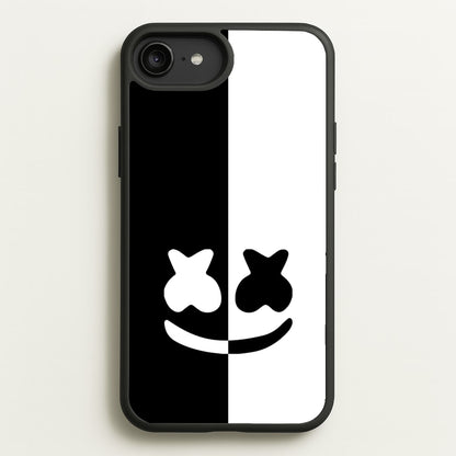 Dual Sides Helmet DJ  - Marshmello Phone Case for iPhone 6 Plus / 7 Plus / 8 Plus