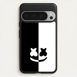 Dual Sides Helmet DJ  - Marshmello Phone Case for Google Pixel 9 Pro XL