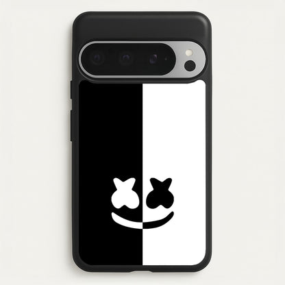 Dual Sides Helmet DJ  - Marshmello Phone Case for Google Pixel 9 Pro XL