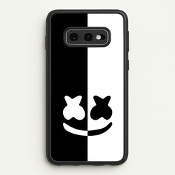 Dual Sides Helmet DJ  - Marshmello Phone Case for Galaxy S10e