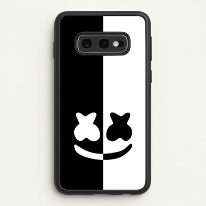 Dual Sides Helmet DJ  - Marshmello Phone Case for Galaxy S10e