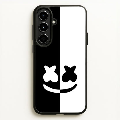 Dual Sides Helmet DJ  - Marshmello Phone Case for Galaxy A56