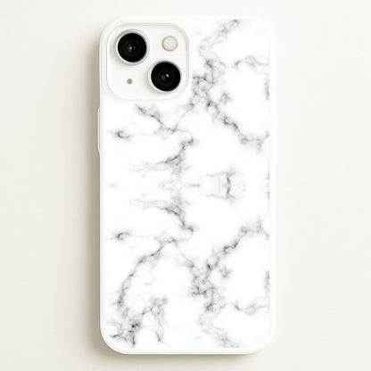 White Marbled   - Marble Phone Case for iPhone 13