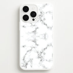 White Marbled   - Marble Phone Case for iPhone 13 Pro Max
