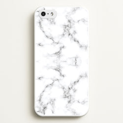 White Marbled   - Marble Phone Case for iPhone 5 / 5s / SE 2016